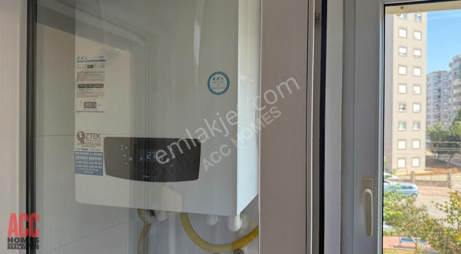 Acc Homes'tan Siteler Defne 2 Konutları Ara Kat 3+1 Güney Cephe - Görsel 3