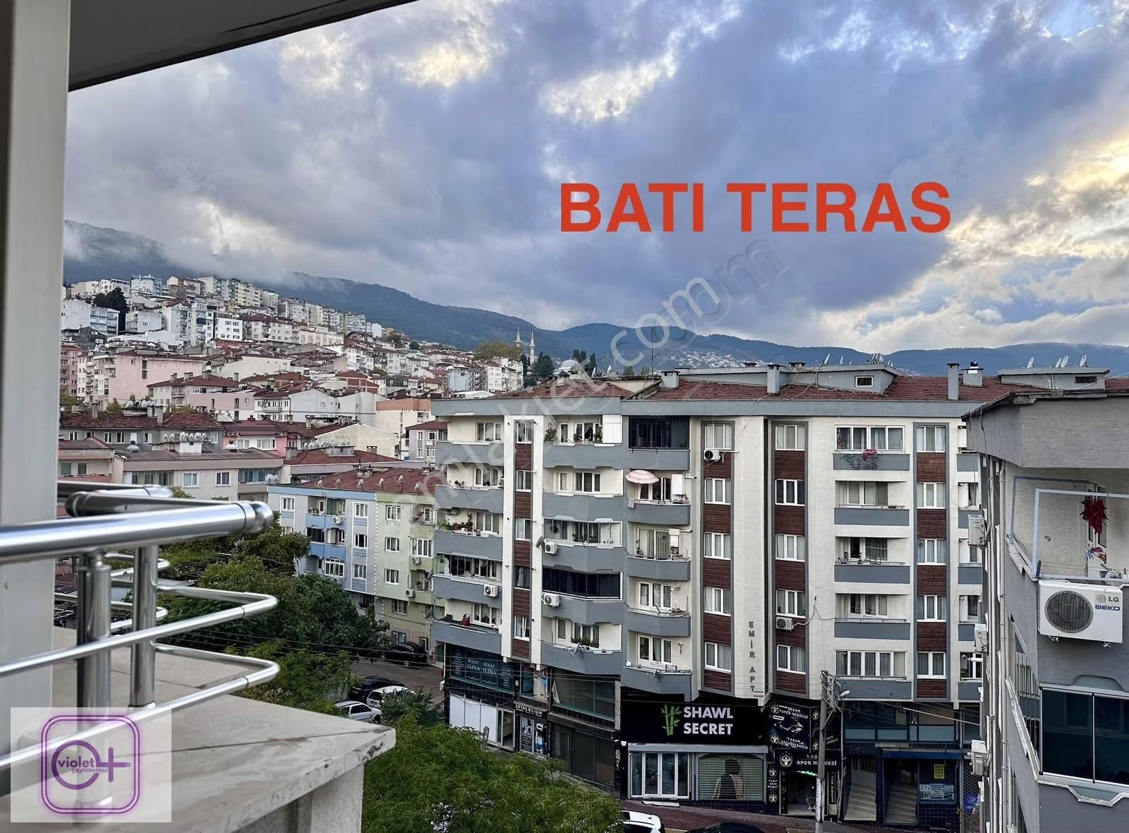 Violetten Satılık 163 M2 Dubleks 4+1 Daire Yıldırım Davutdede - Görsel 15