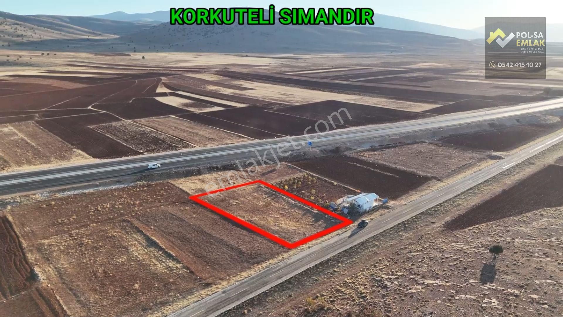 ✅korkuteli✅sımandır Da✅satılık 1.211m2 Tarla✅asfalt Yola Cephe - Görsel 2