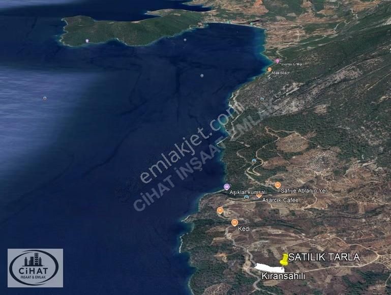Cihat İnşaat Emlak Tan Satılık Kıran Deniz Kenarı Tarla - Görsel 30