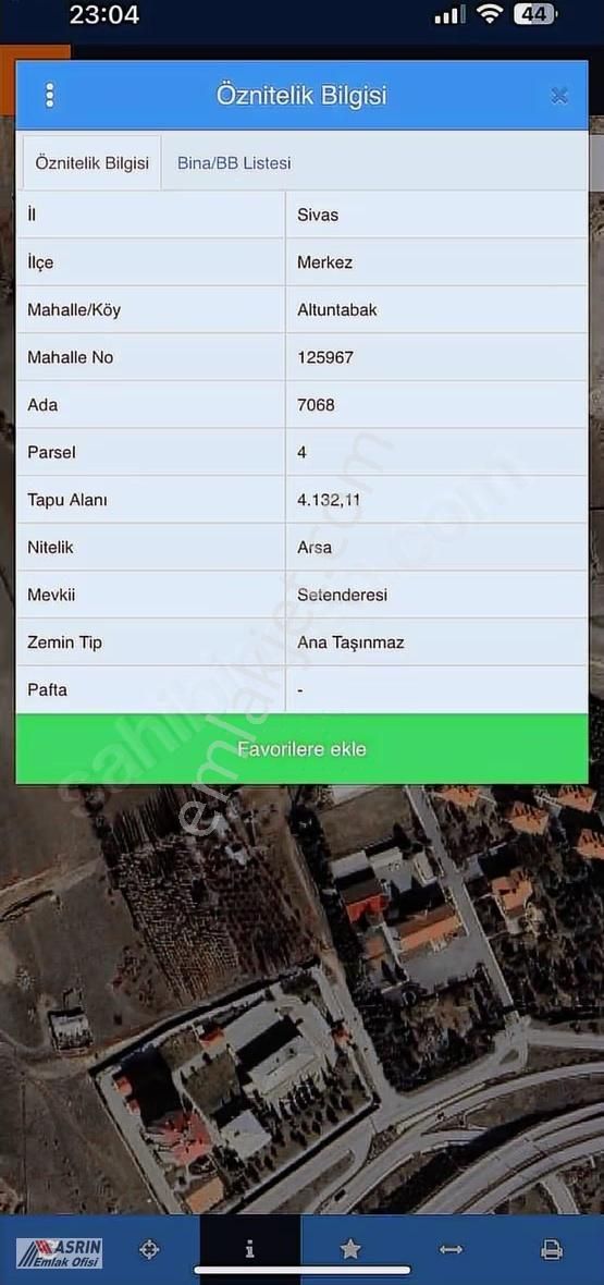Asrın Emlak'tan Yapı Mah.satılık 400 Mt Ticari Arsa Hisseleri - Görsel 4