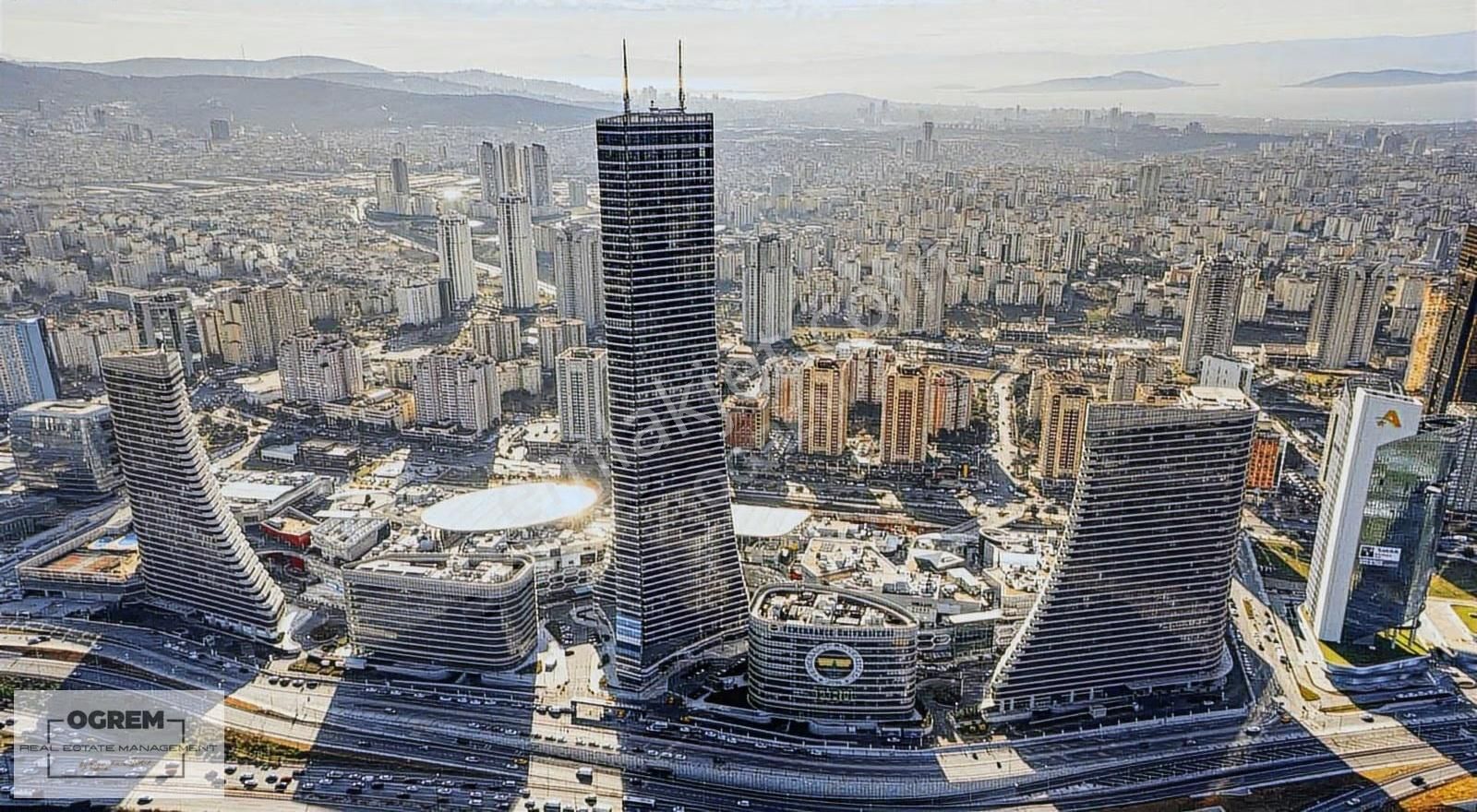 Ataşehir Metropol İstanbul Deniz Manzaralı 2+1 Ofis /konut Uygun - Görsel 15