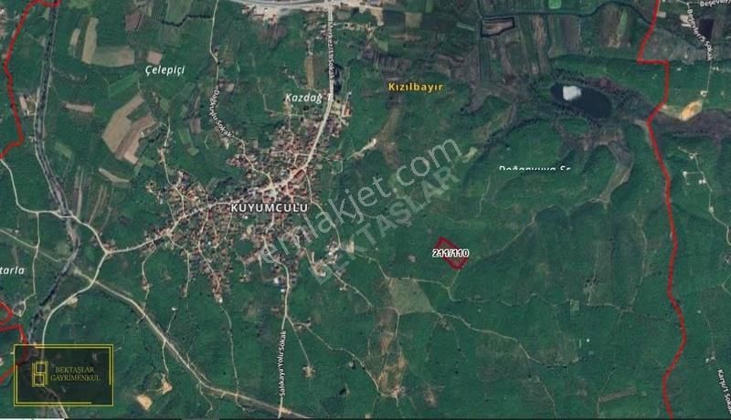Sakarya Karasu Kuyumculu Da 9250 M² Satılık Fındık Bahçesi