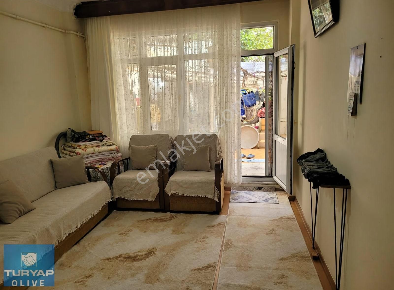 Seyit Ömer Mah'de Yüksek Camlı, Işıl Işıl Bahçe Katı 2+1, 70 M² - Görsel 3