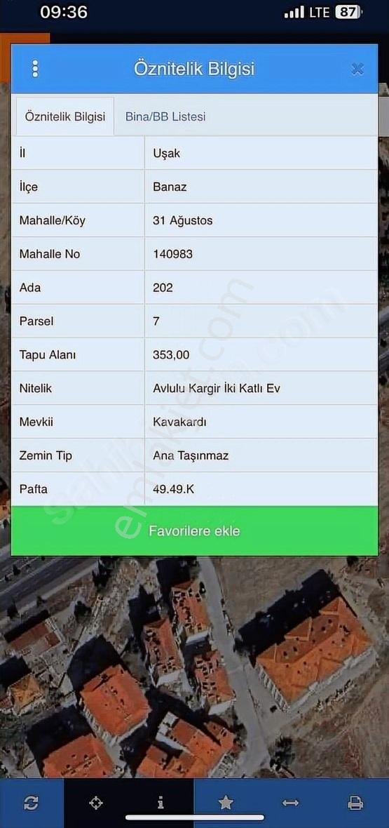 Banaz Asfaltüzeri 6 Kataimarlı 15 Daire 2 Dükkanlık Arsa - Görsel 2