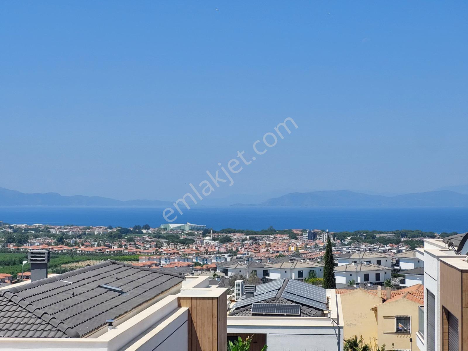 Kuşadası Soğucakta Full Deniz Manzaralı Eşyalı Villa - Görsel 29