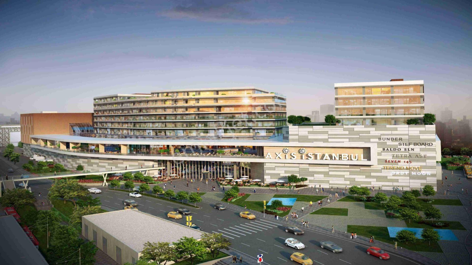 Kiralık Ofis - İstanbul Axis Projesinde 93m2