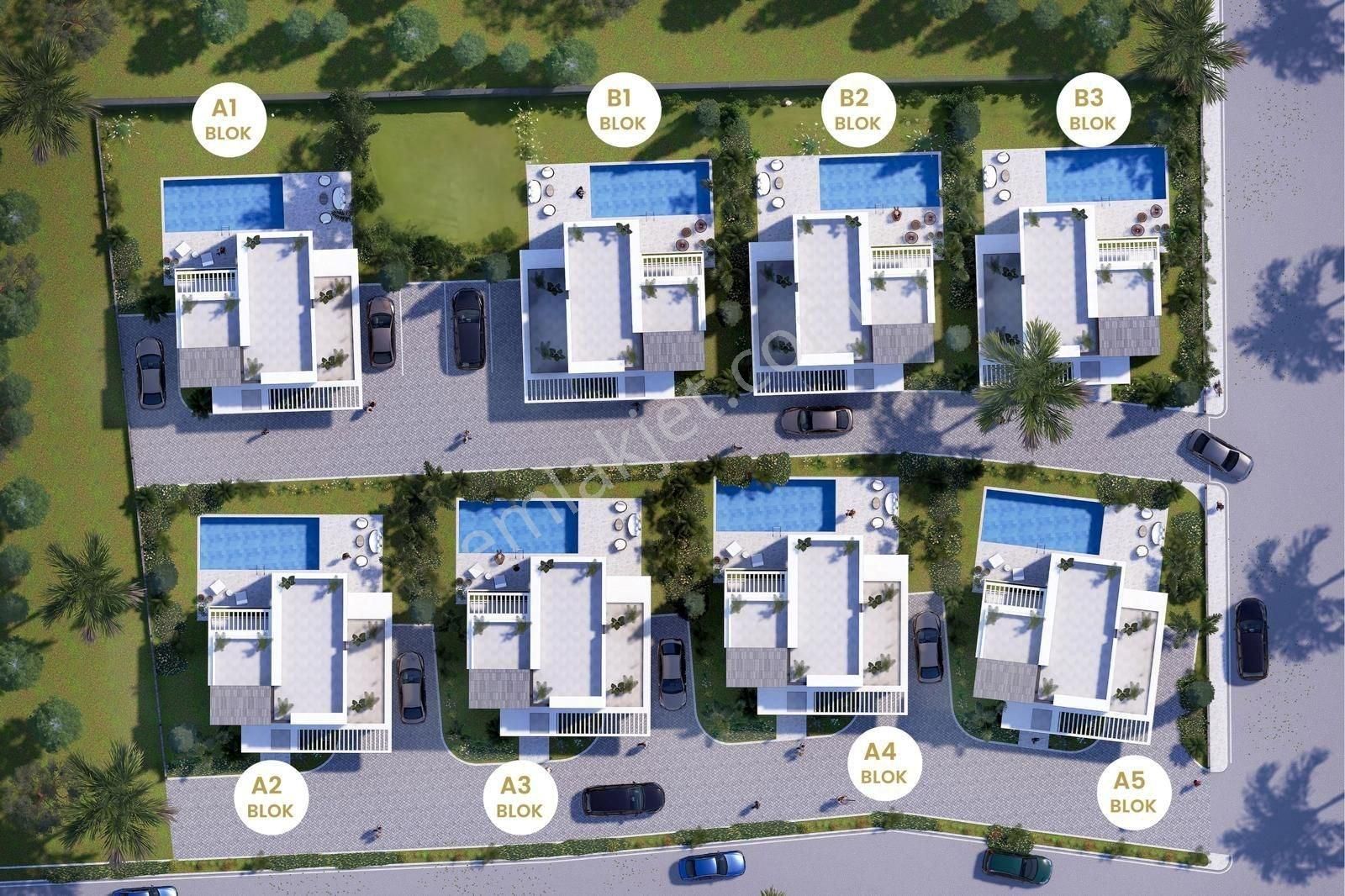 Çatalköy Diana Beach Bölgesinde 4+1 Satılık Dublex Villalar - Görsel 16