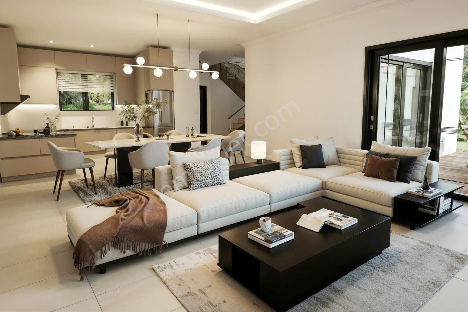 Çatalköy Diana Beach Bölgesinde 4+1 Satılık Dublex Villalar - Görsel 17