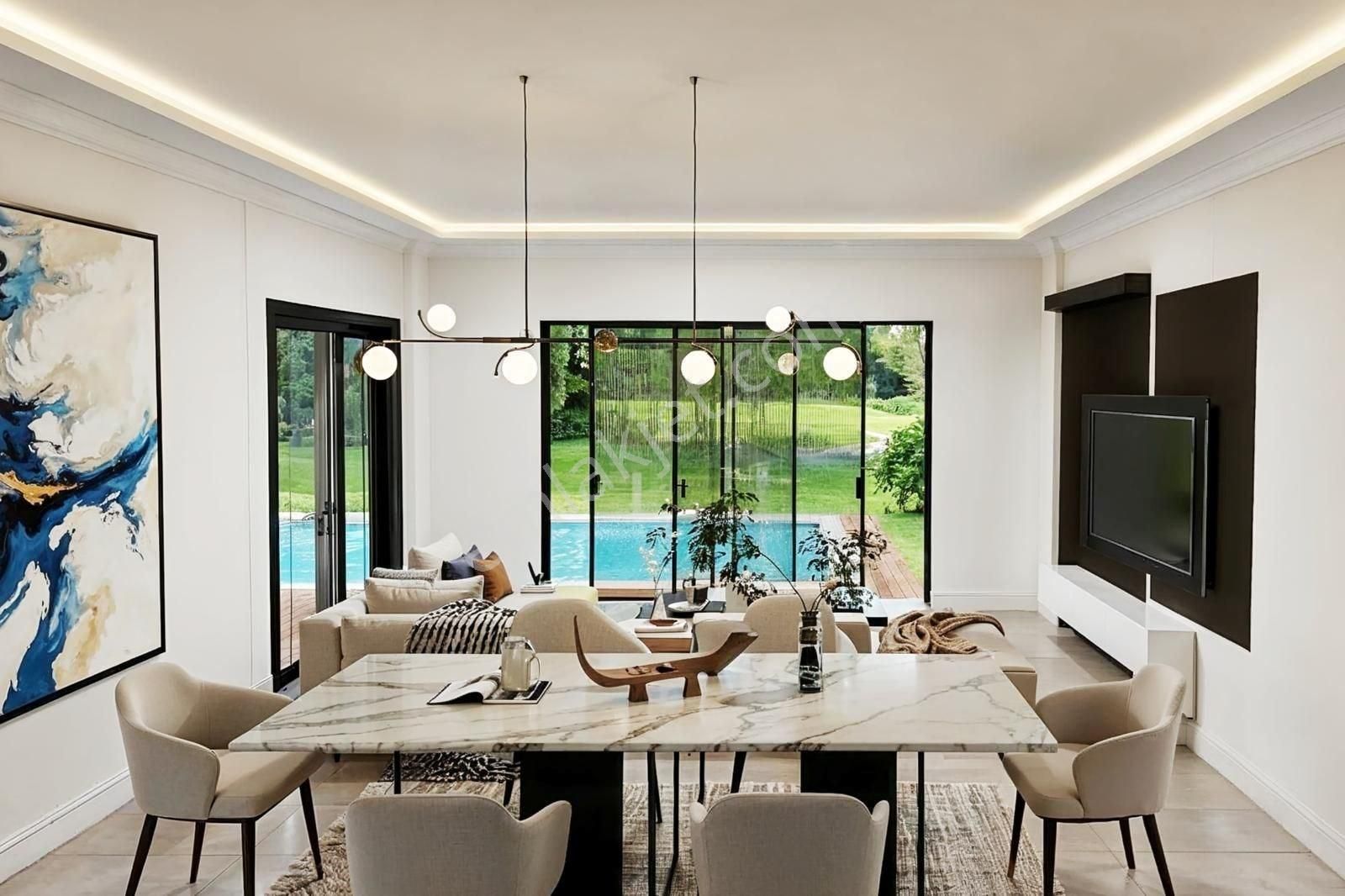 Çatalköy Diana Beach Bölgesinde 4+1 Satılık Dublex Villalar - Görsel 3