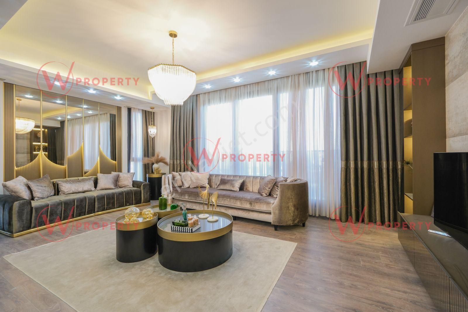 W Property Kapalı Otopark, Geniş Peyzaj Ve Sosyal Olanaklı 4+1 - Görsel 7