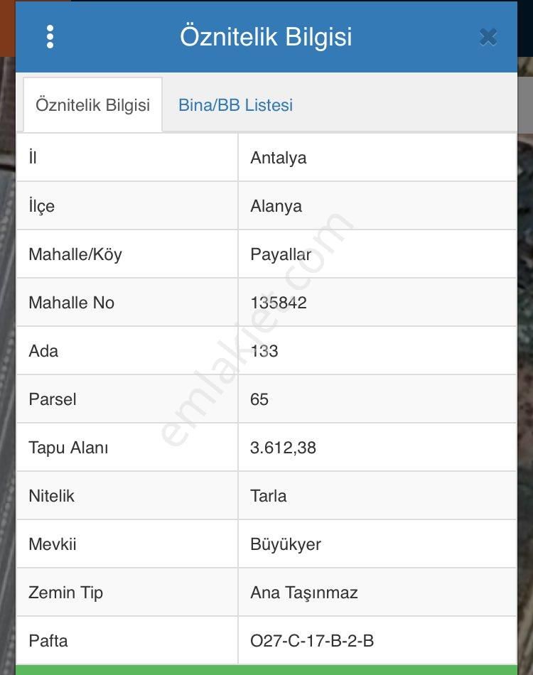 Alanya Payallar'da Anayola Sıfır Denize 400 Mt Yatırımlık Tarla - Görsel 9