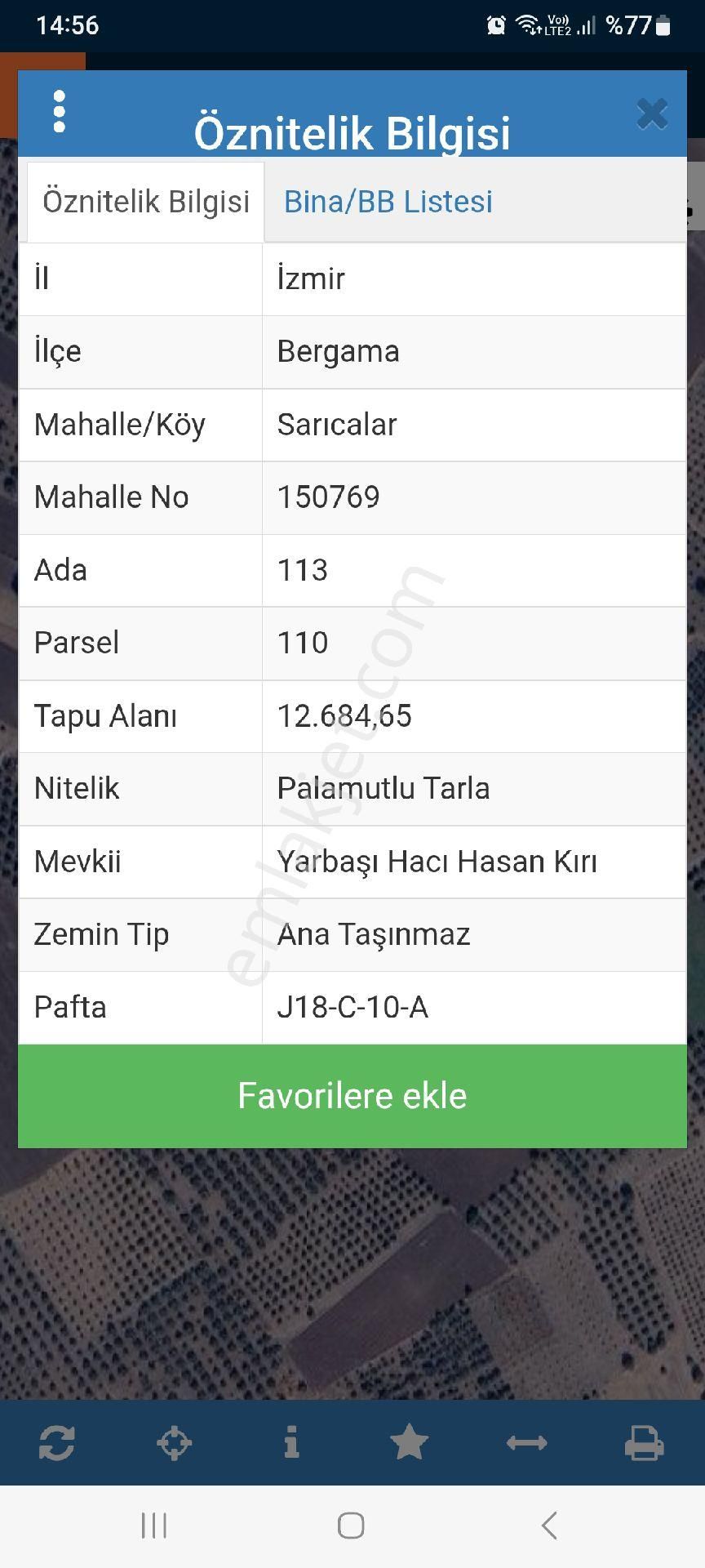 Satılık Zeytinlik İçinde Yaklaşık 150 Adet