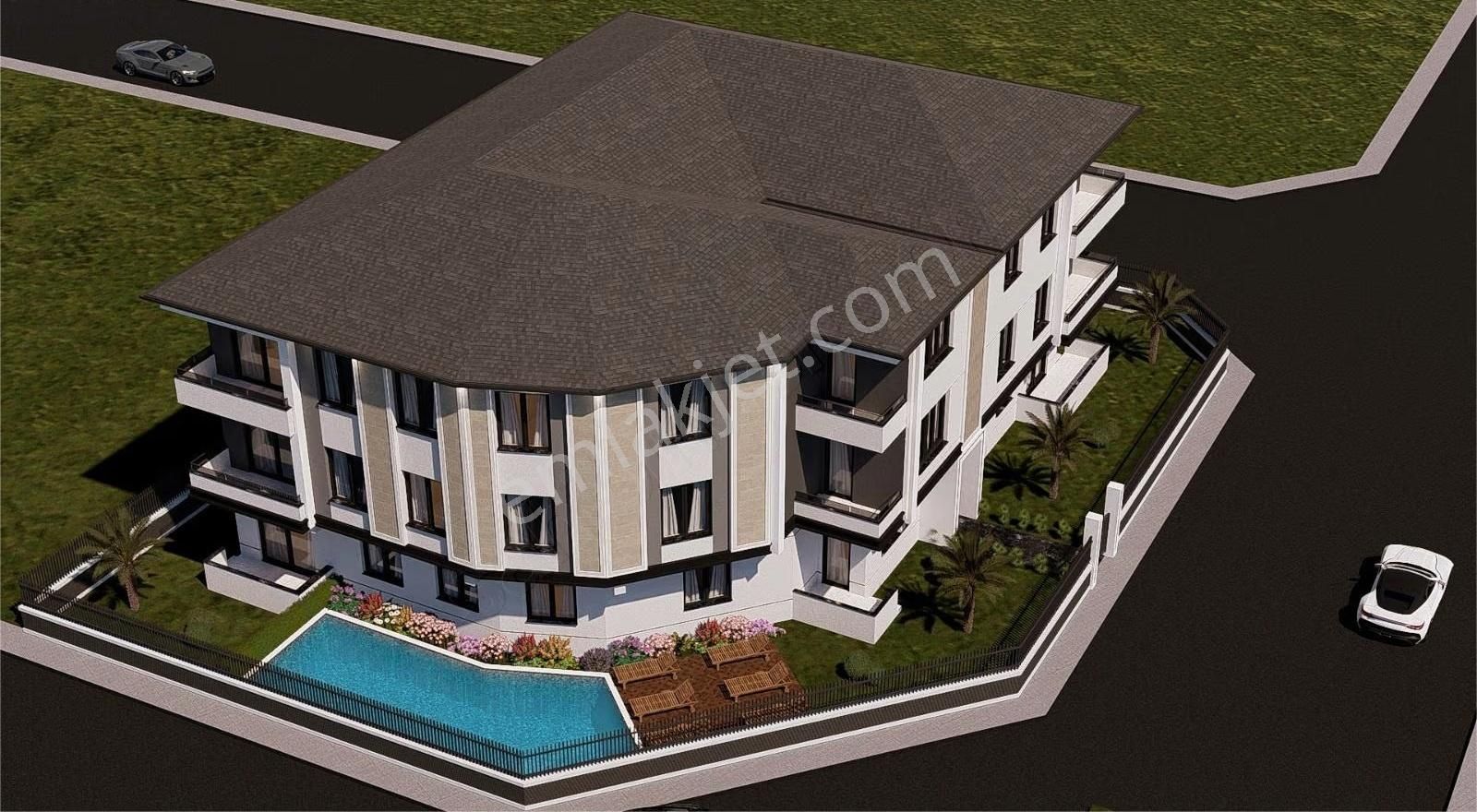 Denize 100m Lüks Havuzlu Sitede Taksit Seçenekli 2+1 Daireler