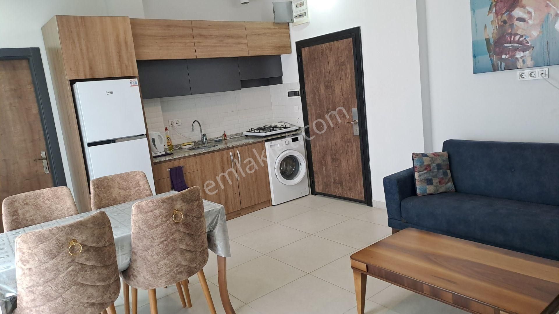 Mahmutlar’da Uzun Dönem Kiralık Mobilyalı 1+1 Daire, Denize 450 M, Merkezi Konumda - Görsel 4