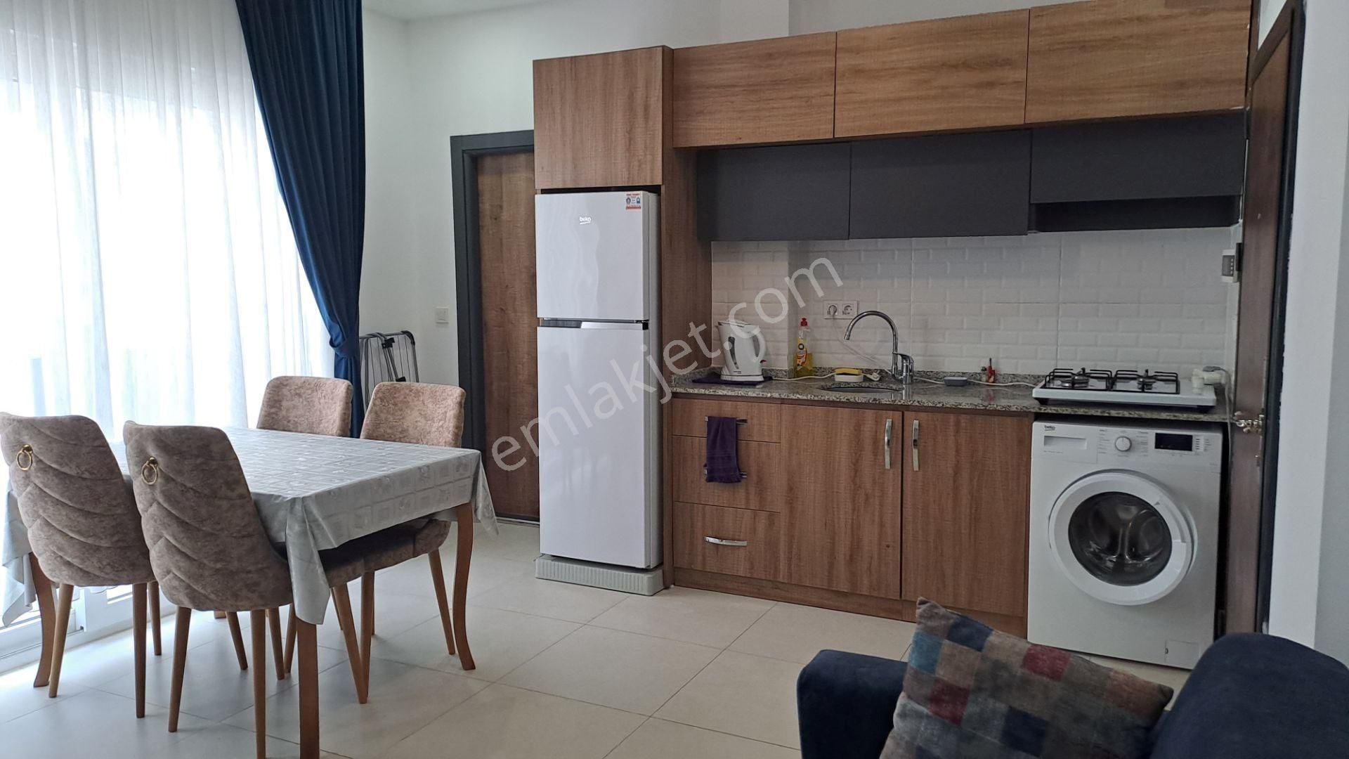 Mahmutlar’da Uzun Dönem Kiralık Mobilyalı 1+1 Daire, Denize 450 M, Merkezi Konumda - Görsel 5