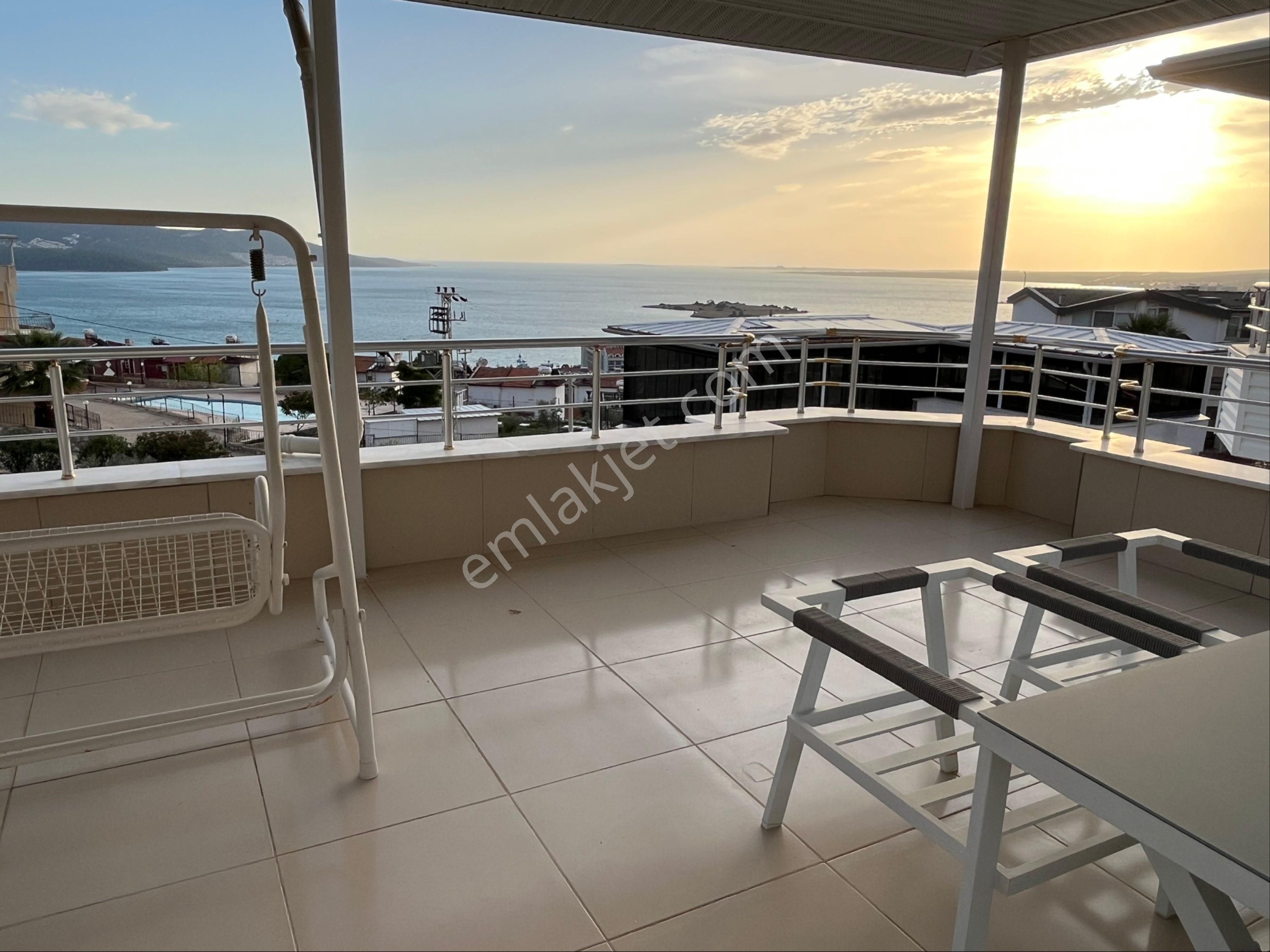 Zirve Gayrimenkul'den Full Deniz Manzaralı Köşe Konumda Tam Mustakil 4+1 Villa - Görsel 33