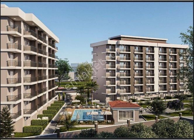 Çiğlide Site İçinde 1+1 Satılık Lüks Daire