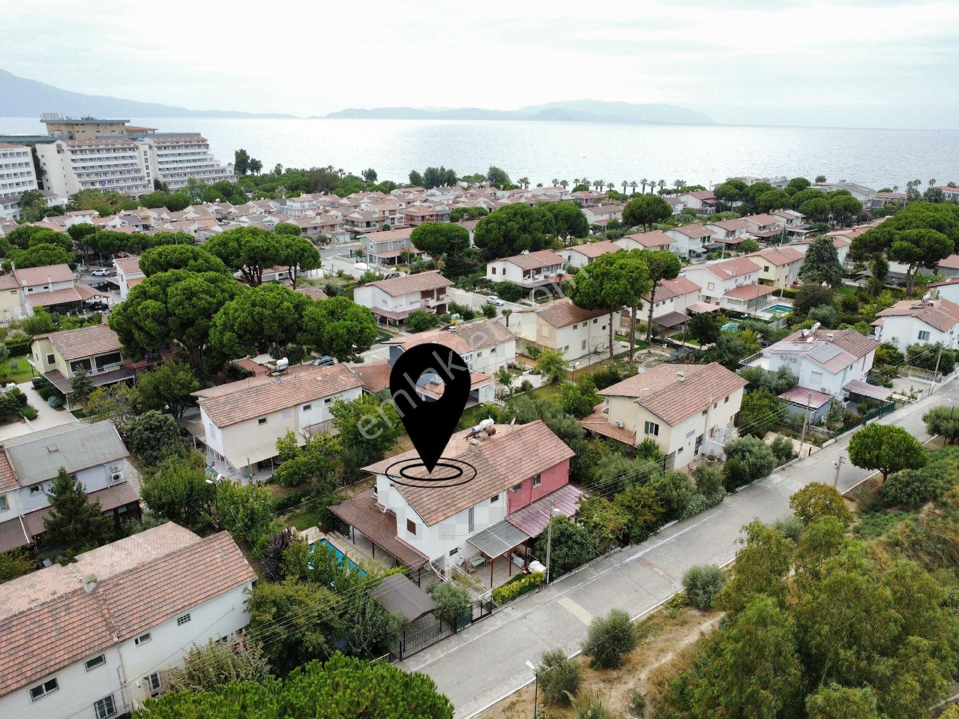 Kuşadası Yavansuda Plaja Çok Yakın Özel Havuzlu Geniş Bahçeli Satılık Villa - Görsel 2