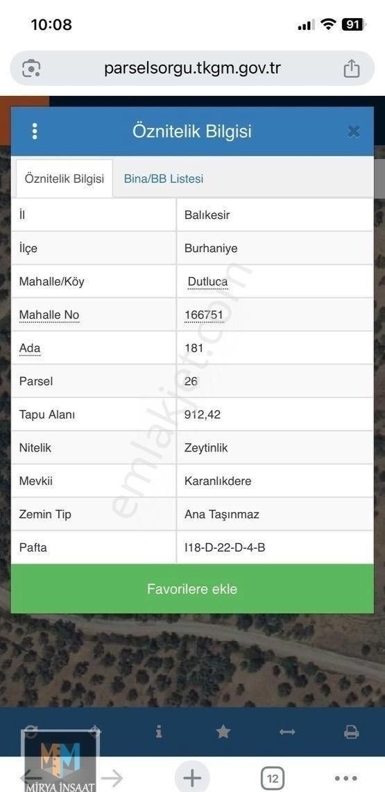 Mirya’ Dan Dutluca Köyünde Fırsat Zeytinlik - Görsel 4