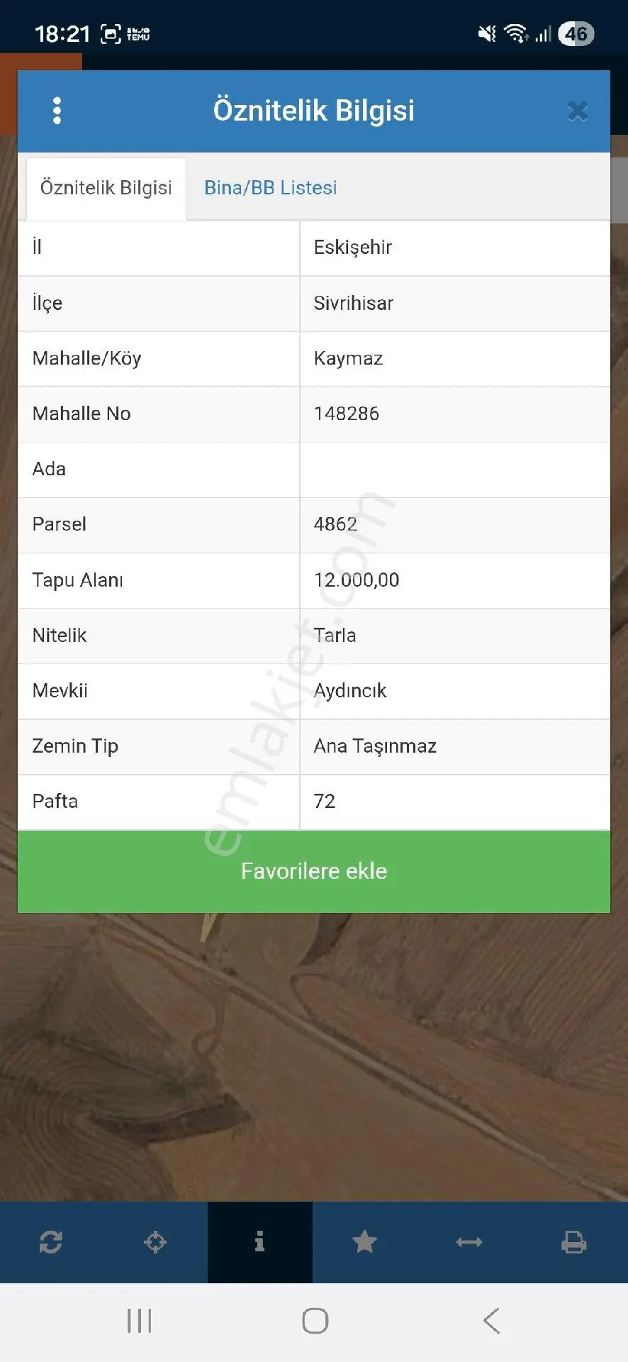 Eskişehir/sivrihisar Da Kazandıracak Yatırımlık Tarla - Görsel 2