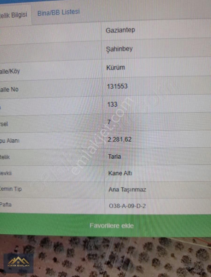 Kürümde Asfalt Üzeri Satılık Bağ Evi