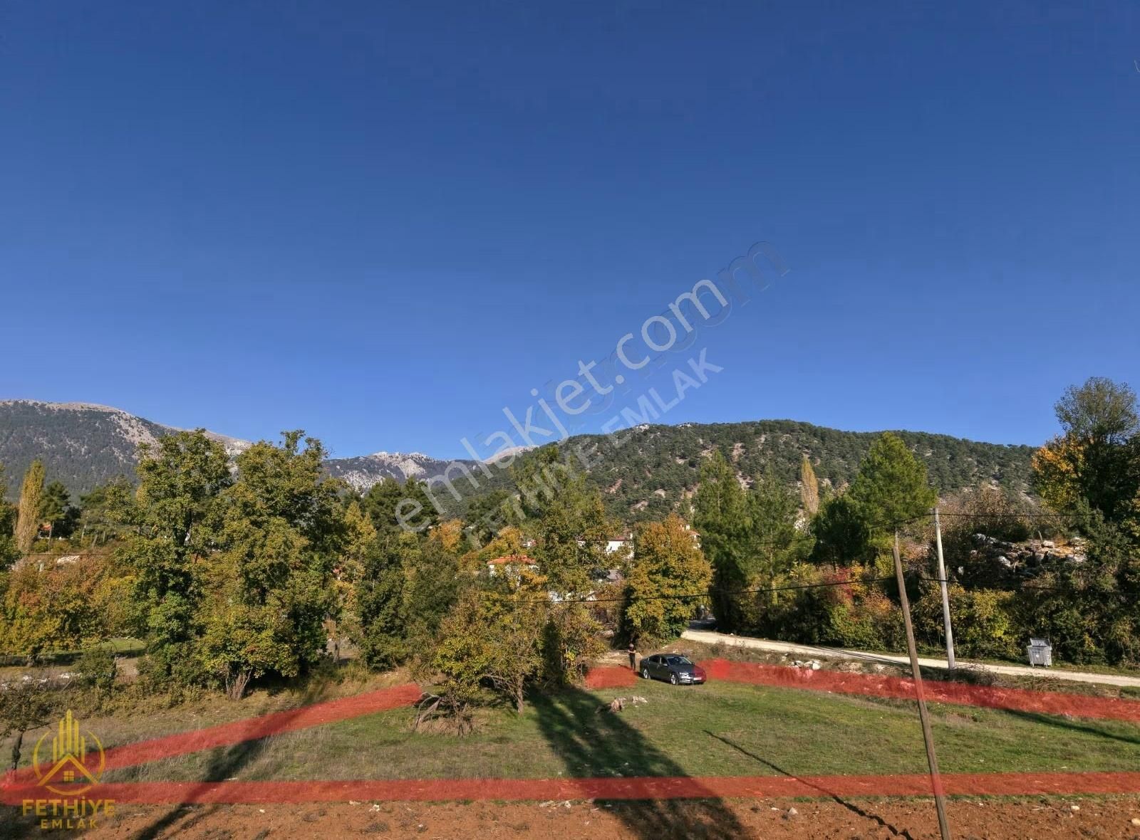 Fethiye Nif Mahallesi'nde Satılık 677m2 Villa Arsası - Görsel 3