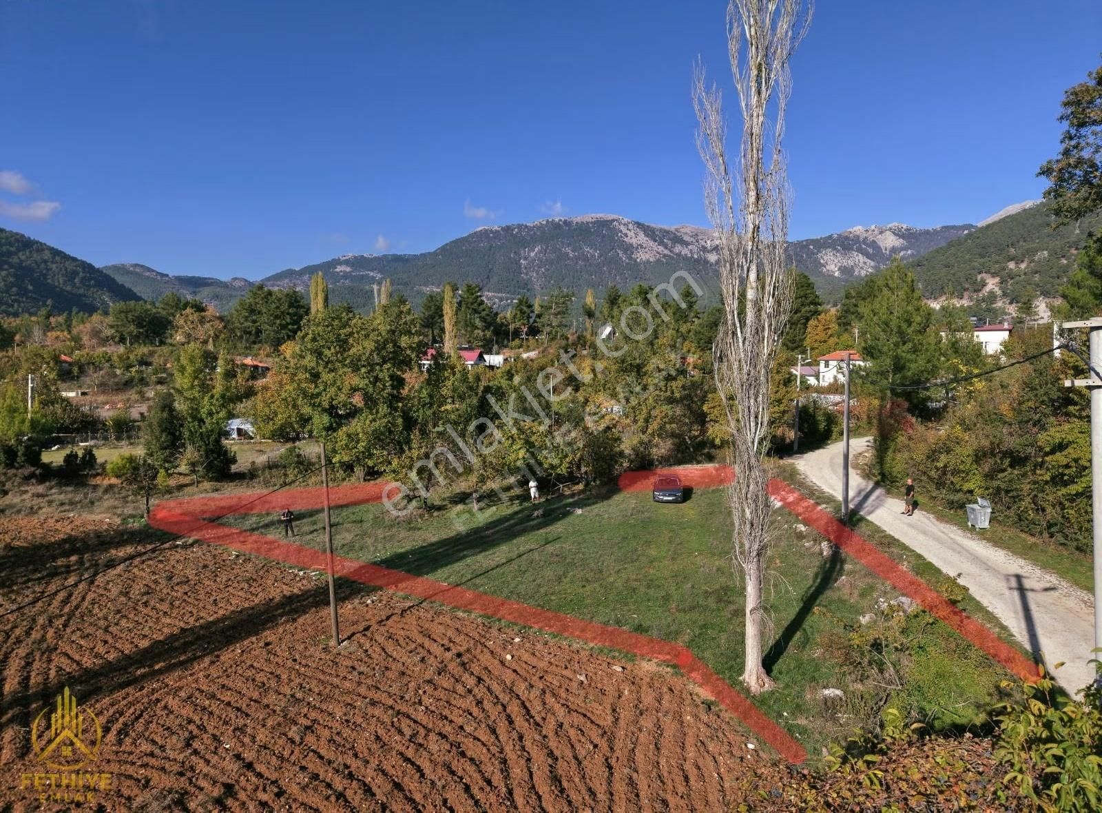 Fethiye Nif Mahallesi'nde Satılık 677m2 Villa Arsası - Görsel 10