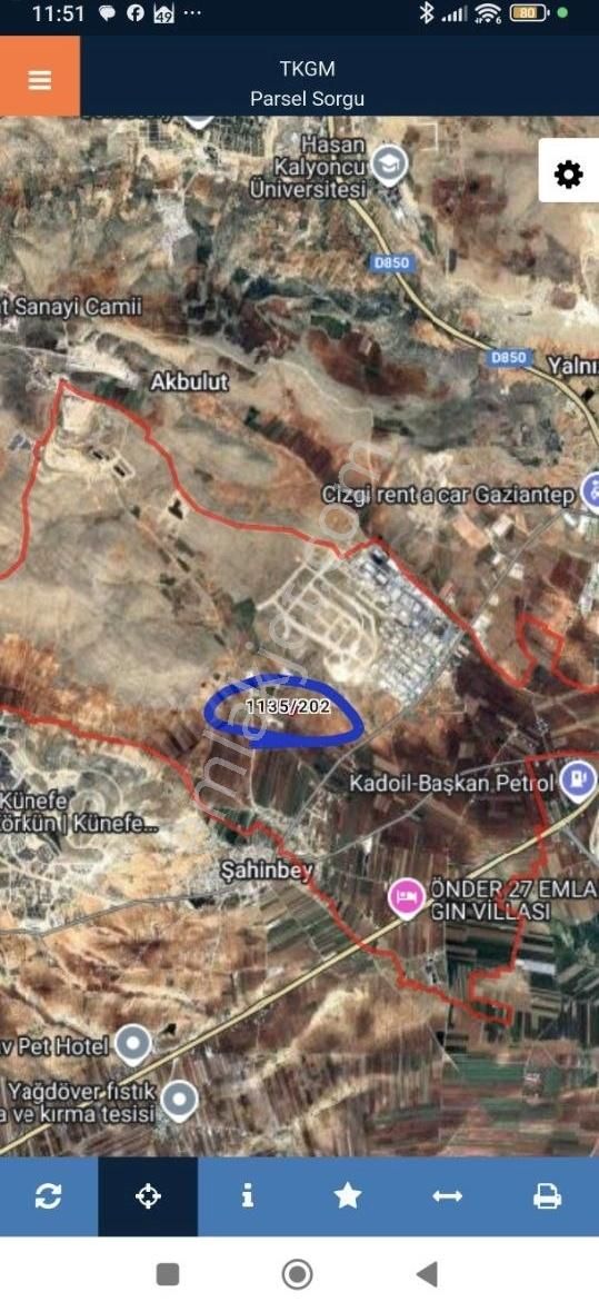 Seyran Emlaktan Körkünde Satılık Tek Tapu Arazi - Görsel 4