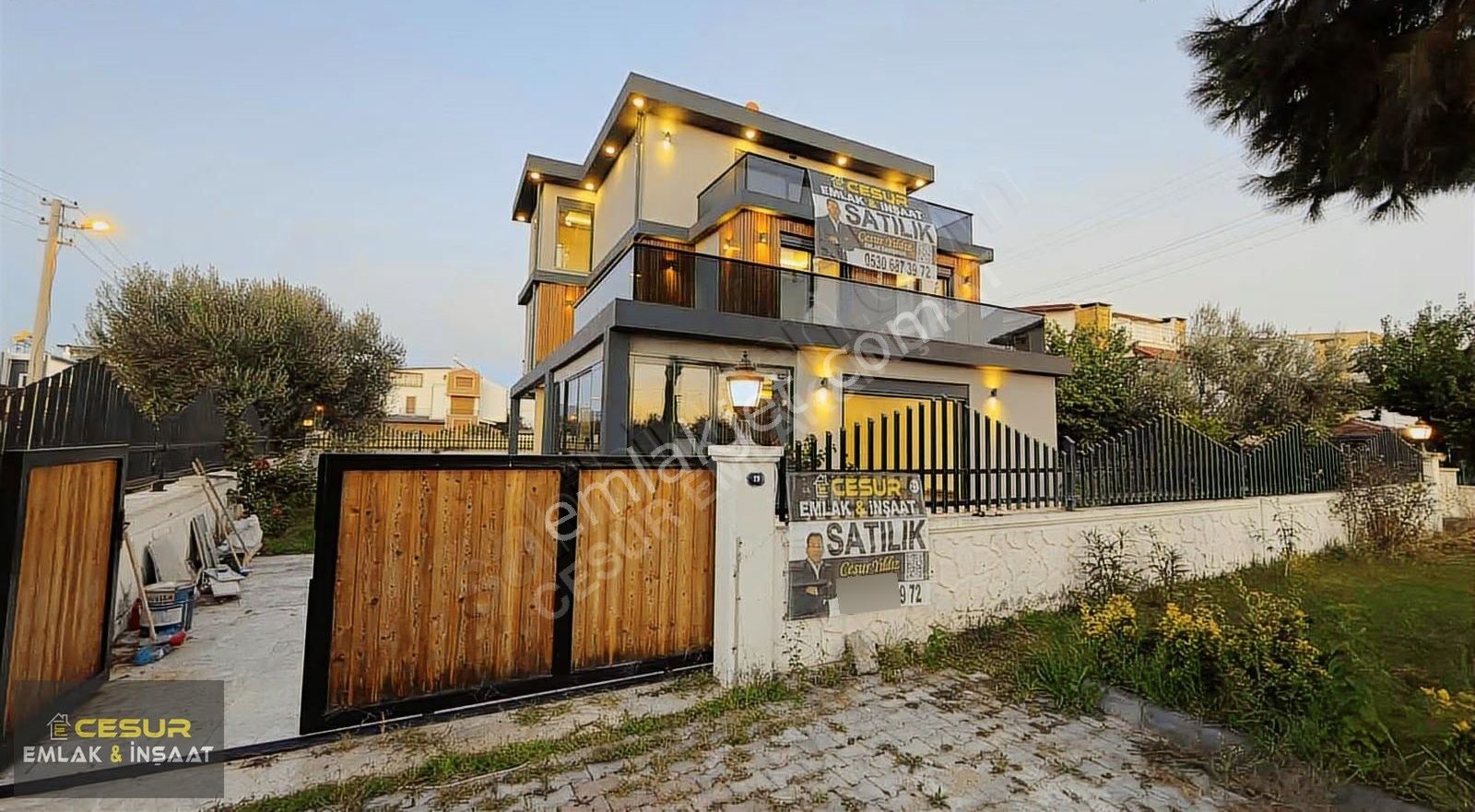 Dikili Salihlerde Denize 2. Parsel 5+1 Ultra Lüks Villa - Görsel 3