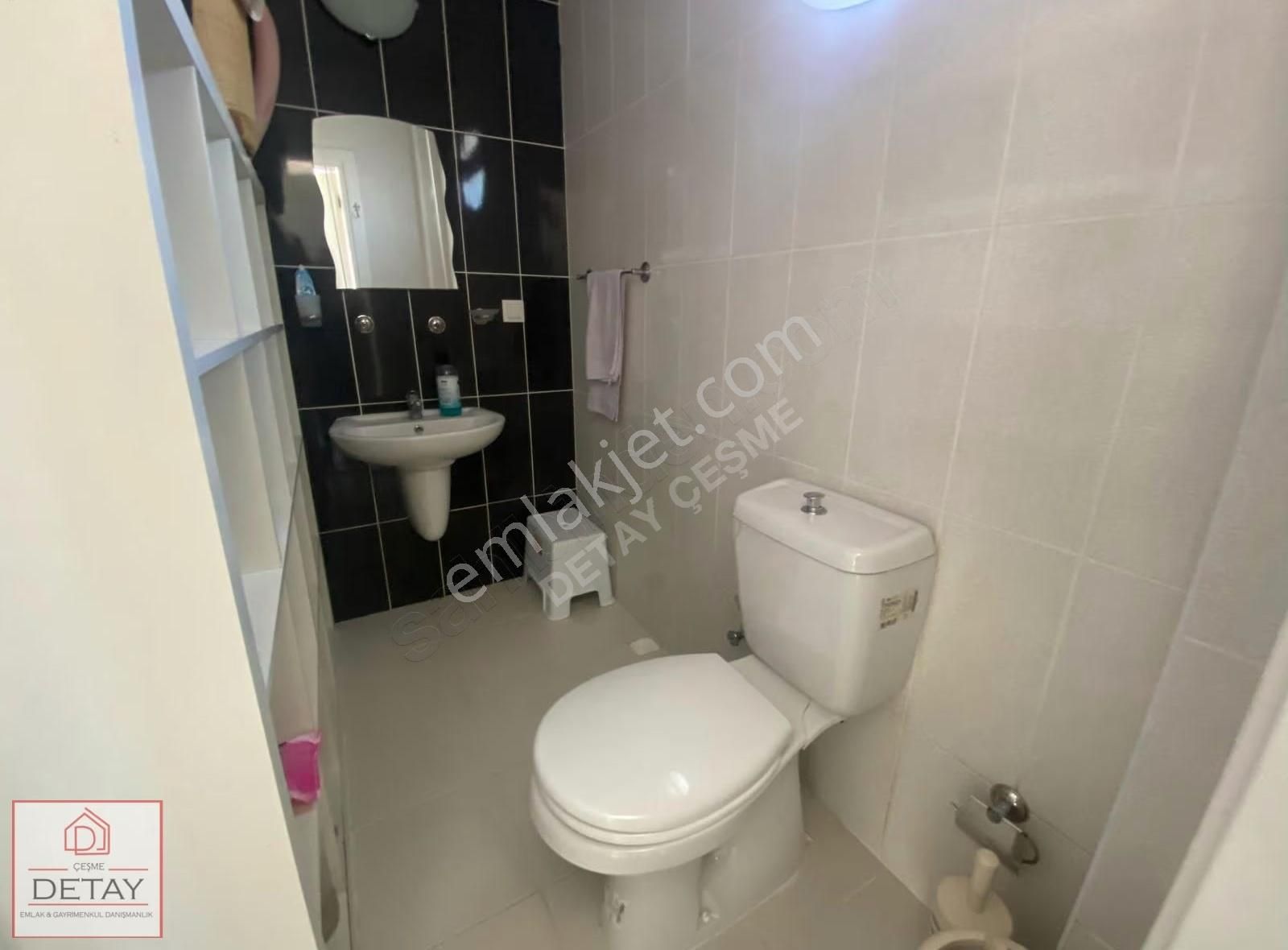 Çeşme Çiftlik Merkez'de Deniz Manzaralı Satılık 3+1 Villa - Görsel 15