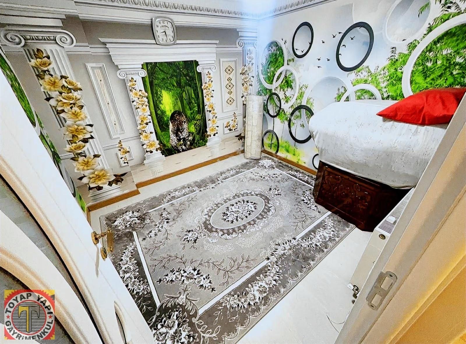 Toyap İnş Cebeci 2+1 105 M2 Lüks 1.kat Parka Cephe Satılık Daire