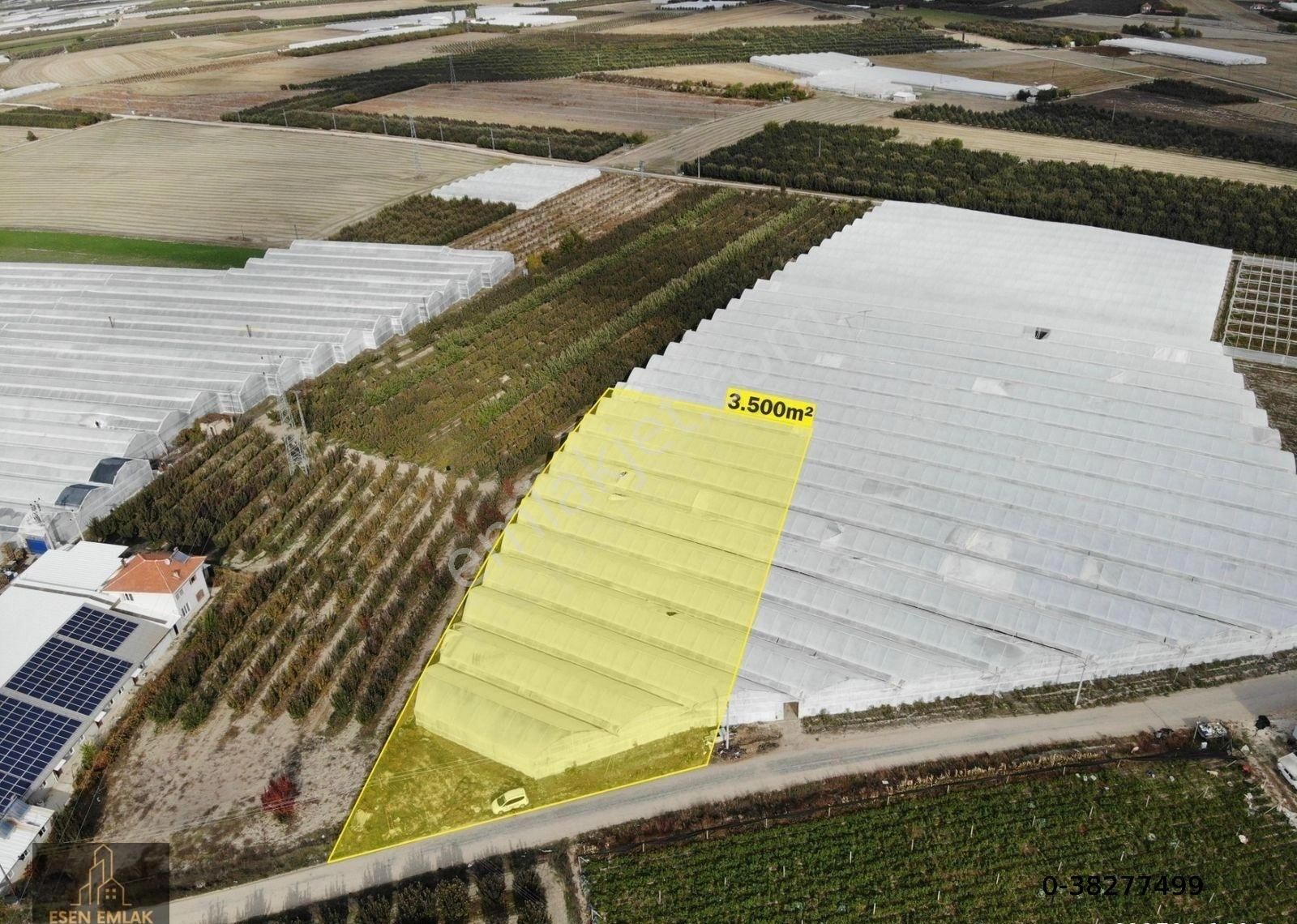 Elmalı Eymir Mahalle Merkezinde Yola Cephe Satılık 3.500m² Boş Tarla - Görsel 9
