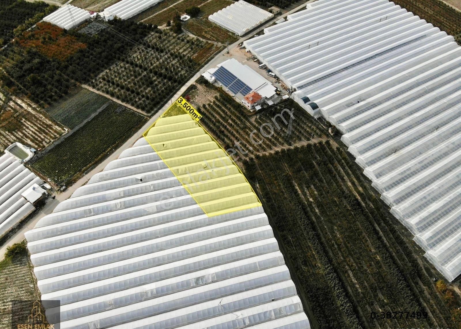 Elmalı Eymir Mahalle Merkezinde Yola Cephe Satılık 3.500m² Boş Tarla - Görsel 3