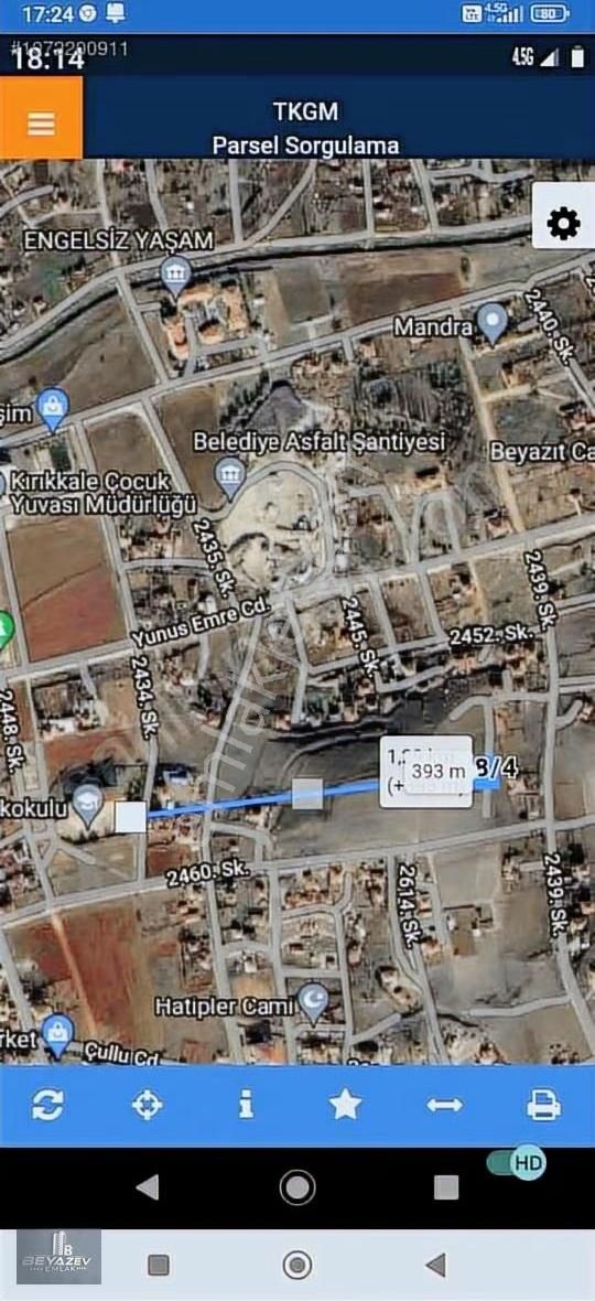 Kırıkkale Merkez Yuva Mahallesi Satılık İmarlı Arsa - Görsel 5