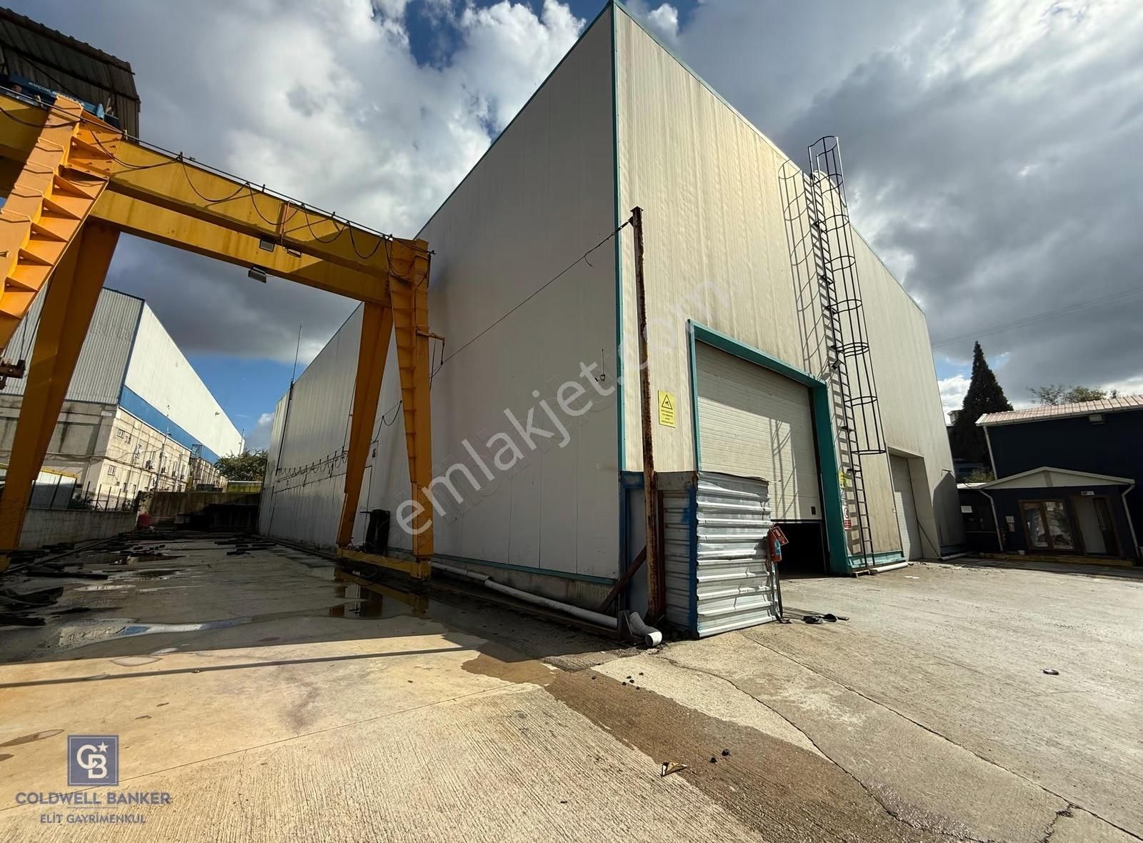 Muallimköyde 1040 M² Kapalı Alanlı 40/20/15/10 T Vinçli Depo - Görsel 22