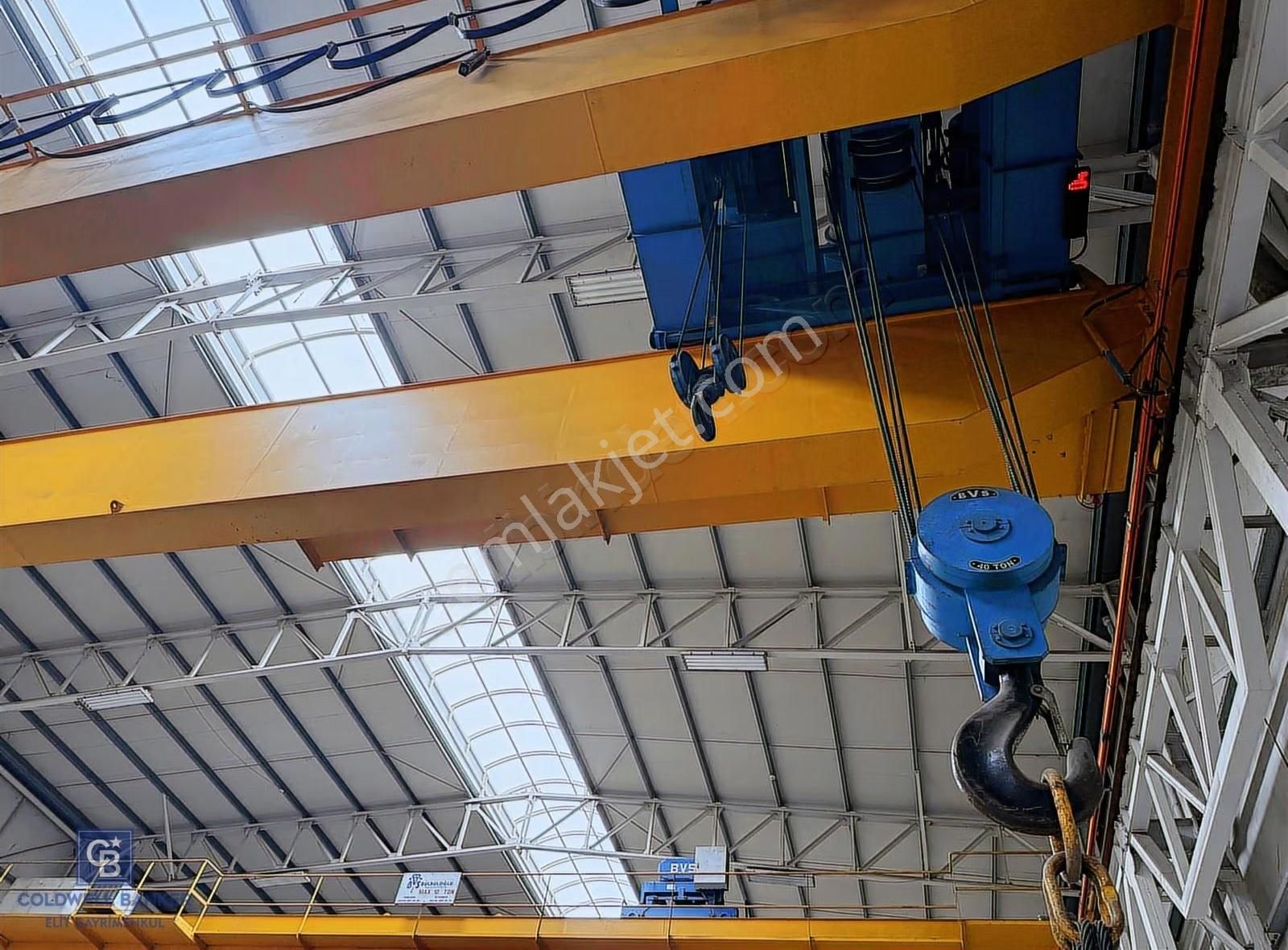 Muallimköyde 1040 M² Kapalı Alanlı 40/20/15/10 T Vinçli Depo - Görsel 4