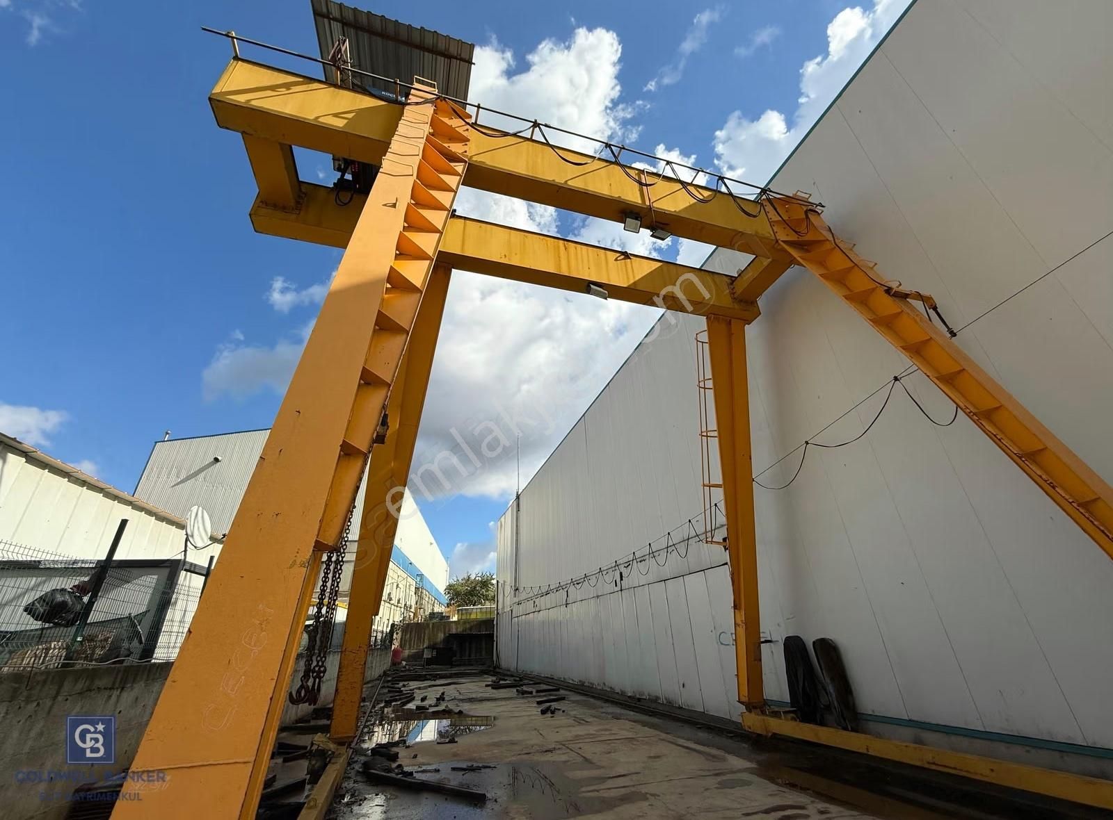 Muallimköyde 1040 M² Kapalı Alanlı 40/20/15/10 T Vinçli Depo - Görsel 23