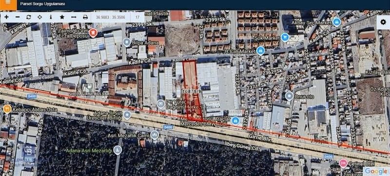 Girne Bulvarı Üzerinde Yatırıma Uygun 5.271 M2 Ticari Arsa