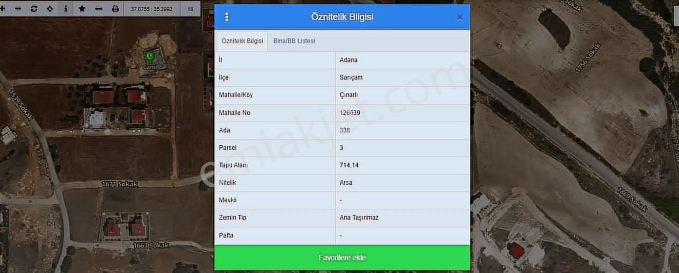 Zorlu' Dan Çınarlı Mah. Telle Çevrili Tek Tapu Satılık Arsa - Görsel 5