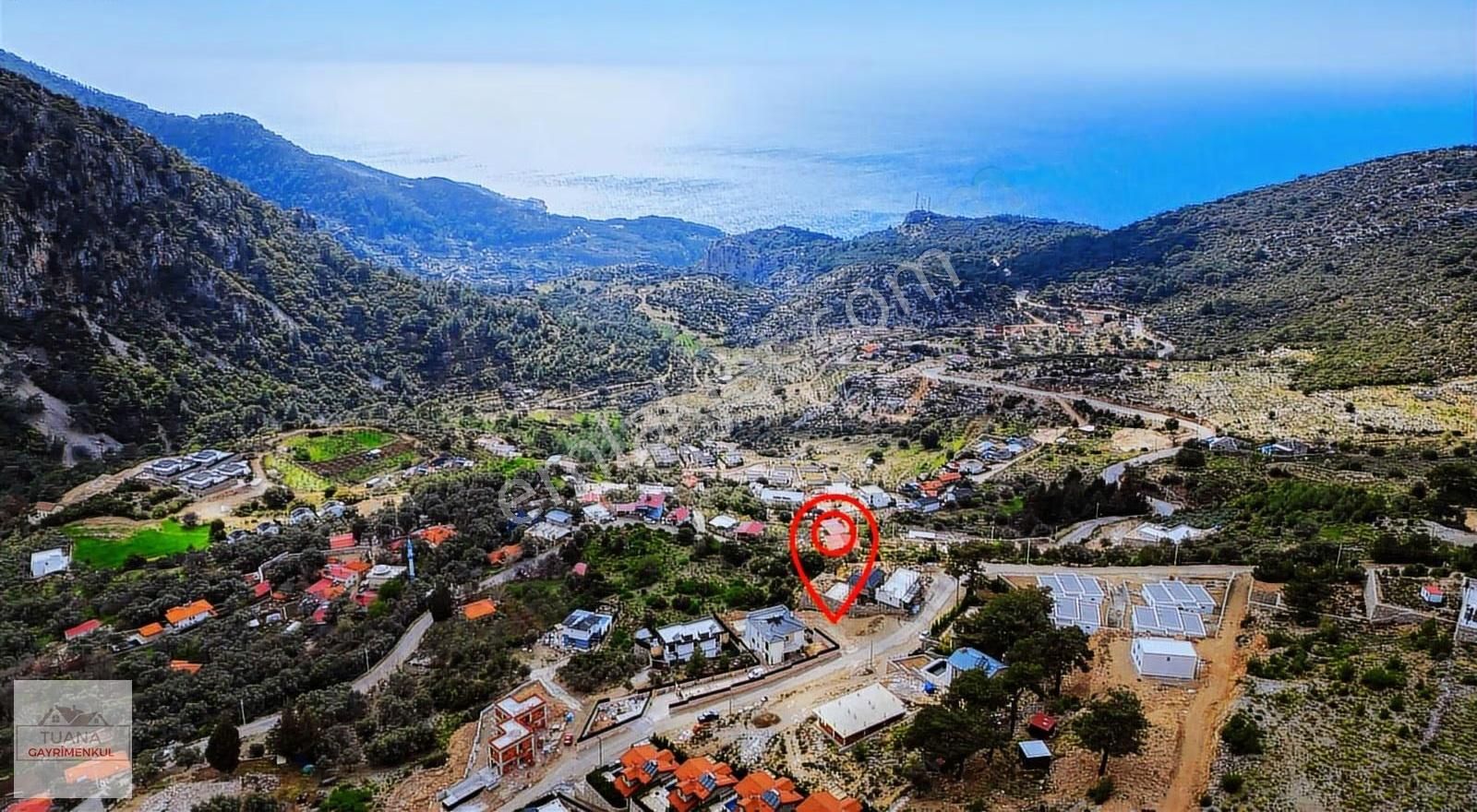 Tuana Emlak'tan Fethiye Faralya'da 692m² İmarlı Arsa !! Acil!!