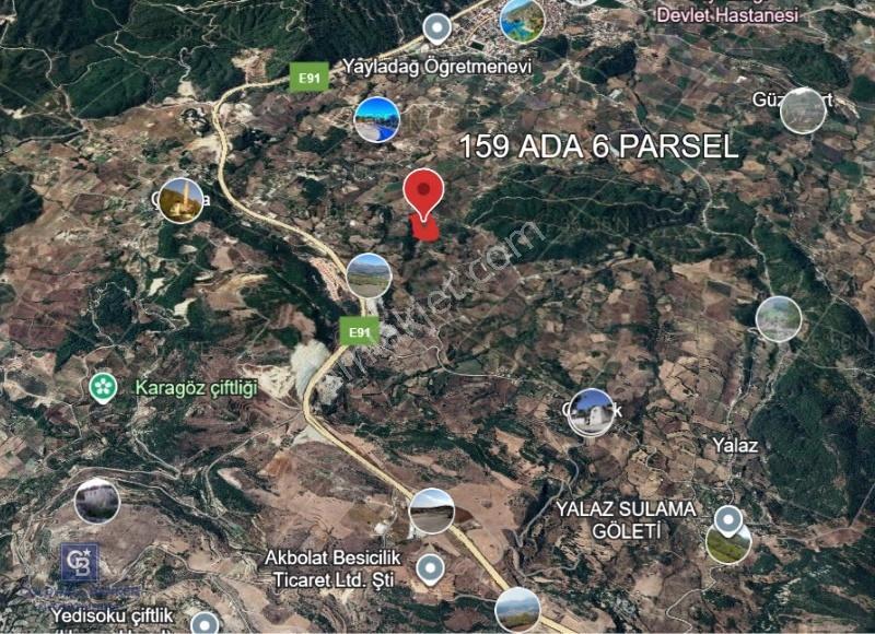 Yayladağı-kurtuluş Mah'de 21.091m2 Müstakil Tapulu Satılık Tarla - Görsel 8
