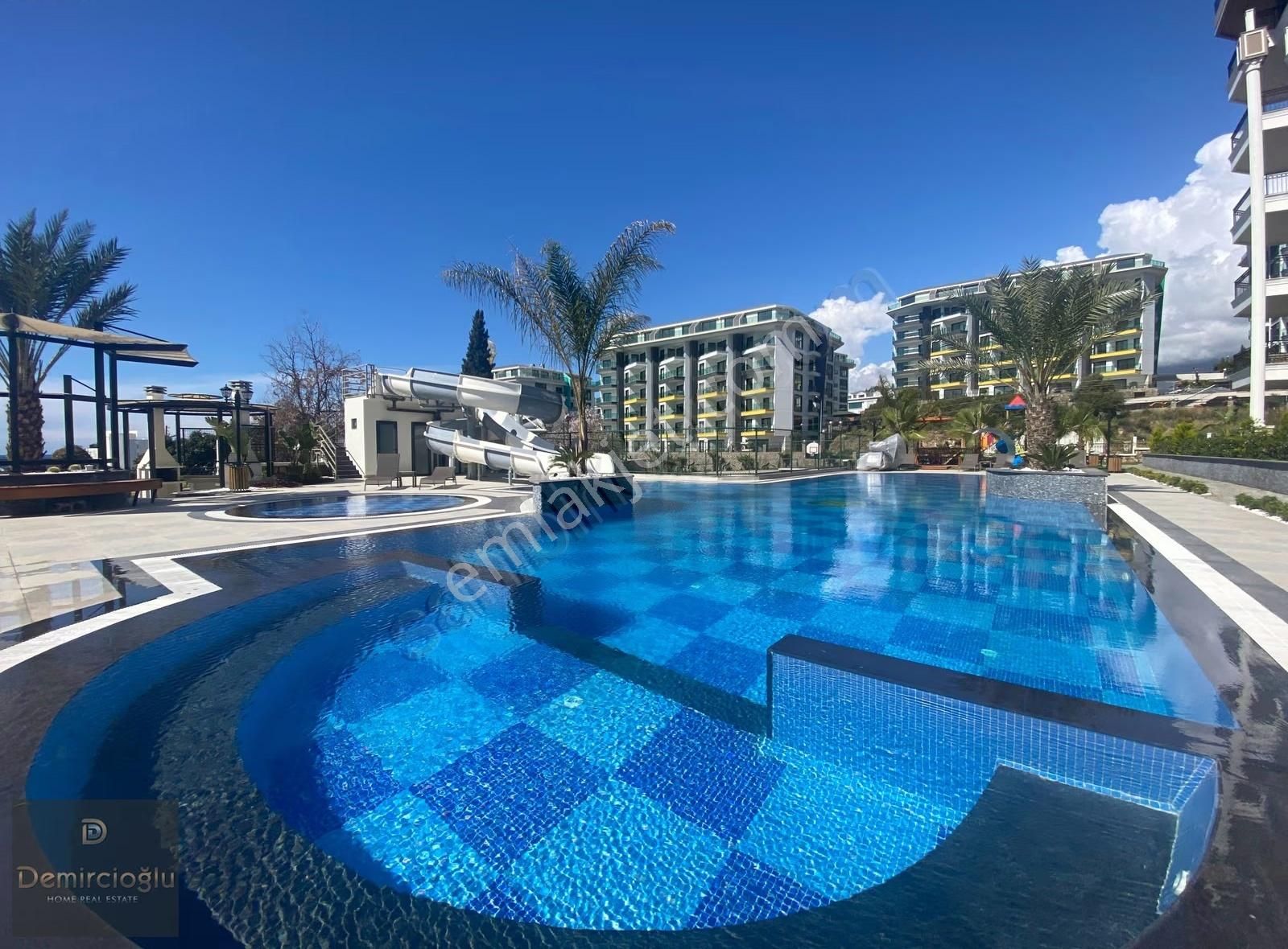 Alanya Kargıcakta Rezidans Konseptinde Manzaralı Kiralık 2+1 - Görsel 6