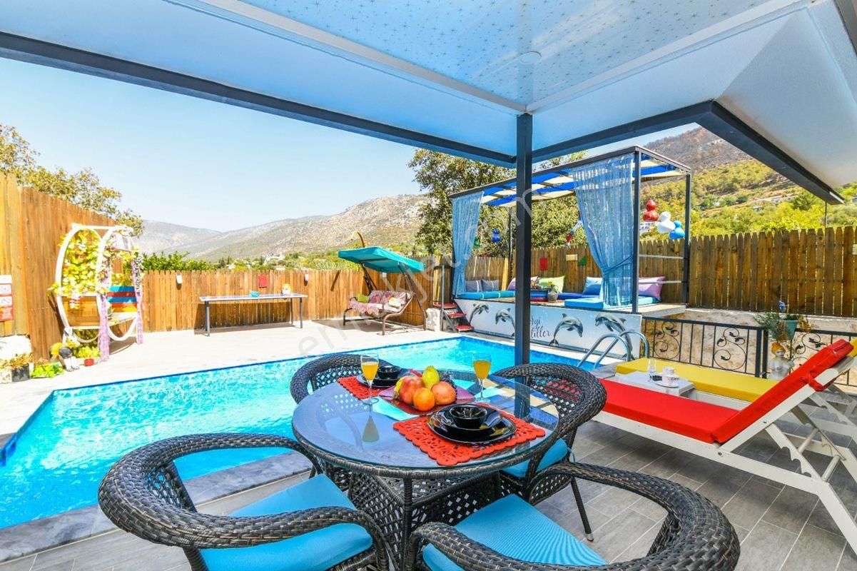 Kalkan Üzümlü De 1+1 Balayı Villası 2026 İçin Güncel - Görsel 13