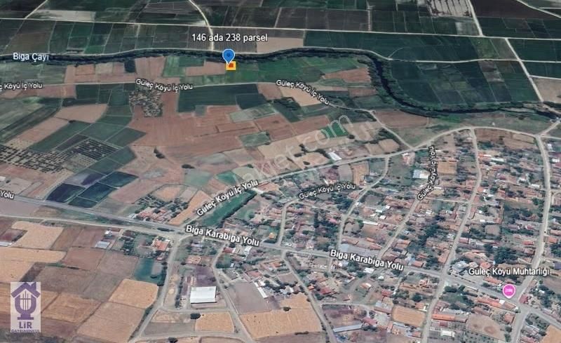 Lir Den Çanakkale Biga Güleç Te Müstakil 652 M2 Satılık Tarla - Görsel 3
