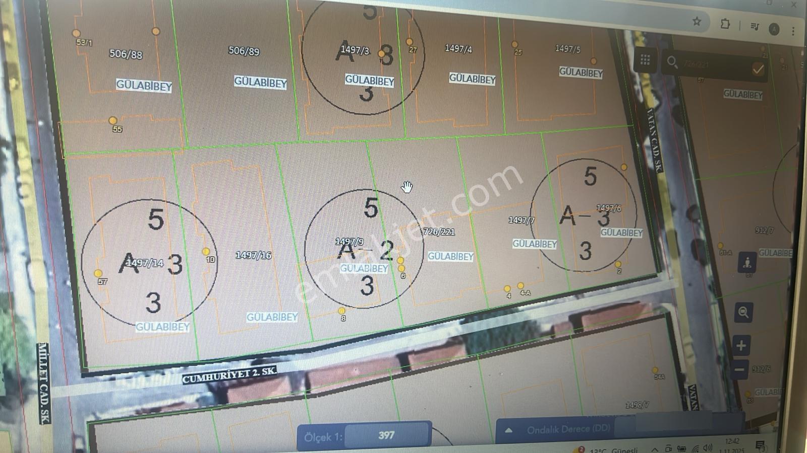 Arkadaş Emlaktan Sigorta Hastanesi Civarında Satılık Arsa 2.950.000 Tl - Görsel 2