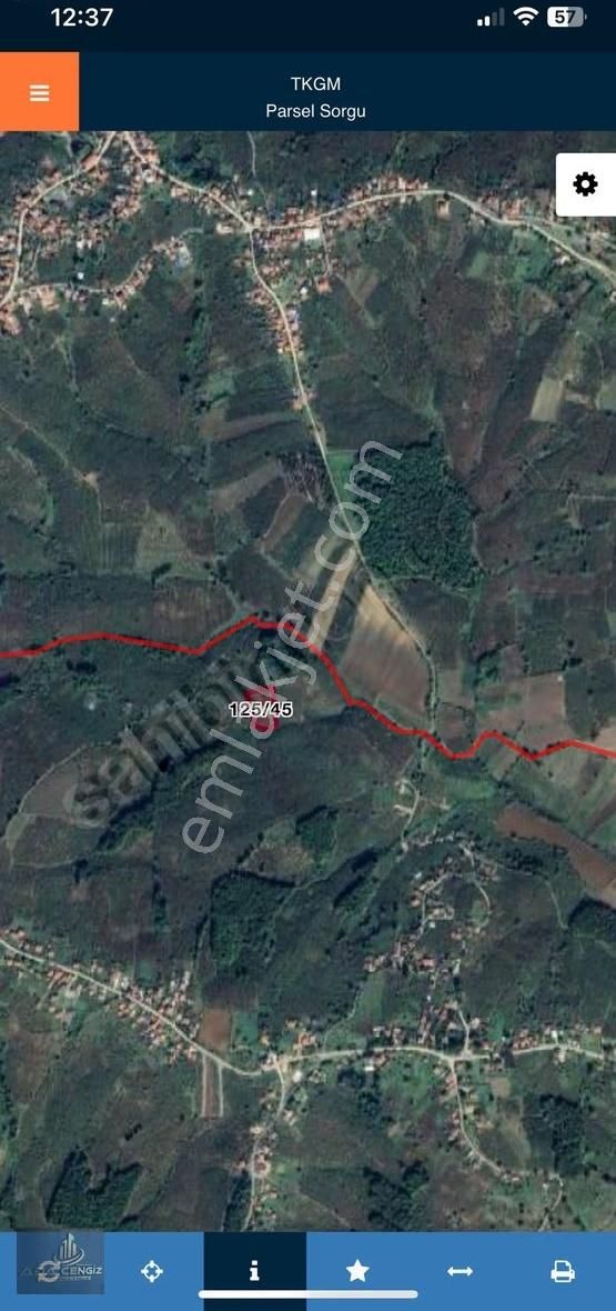 Ferizli Kusca Köyünde 4 Dönüm 850 M2 Yolu Olan Fındık Bahçesi - Görsel 4