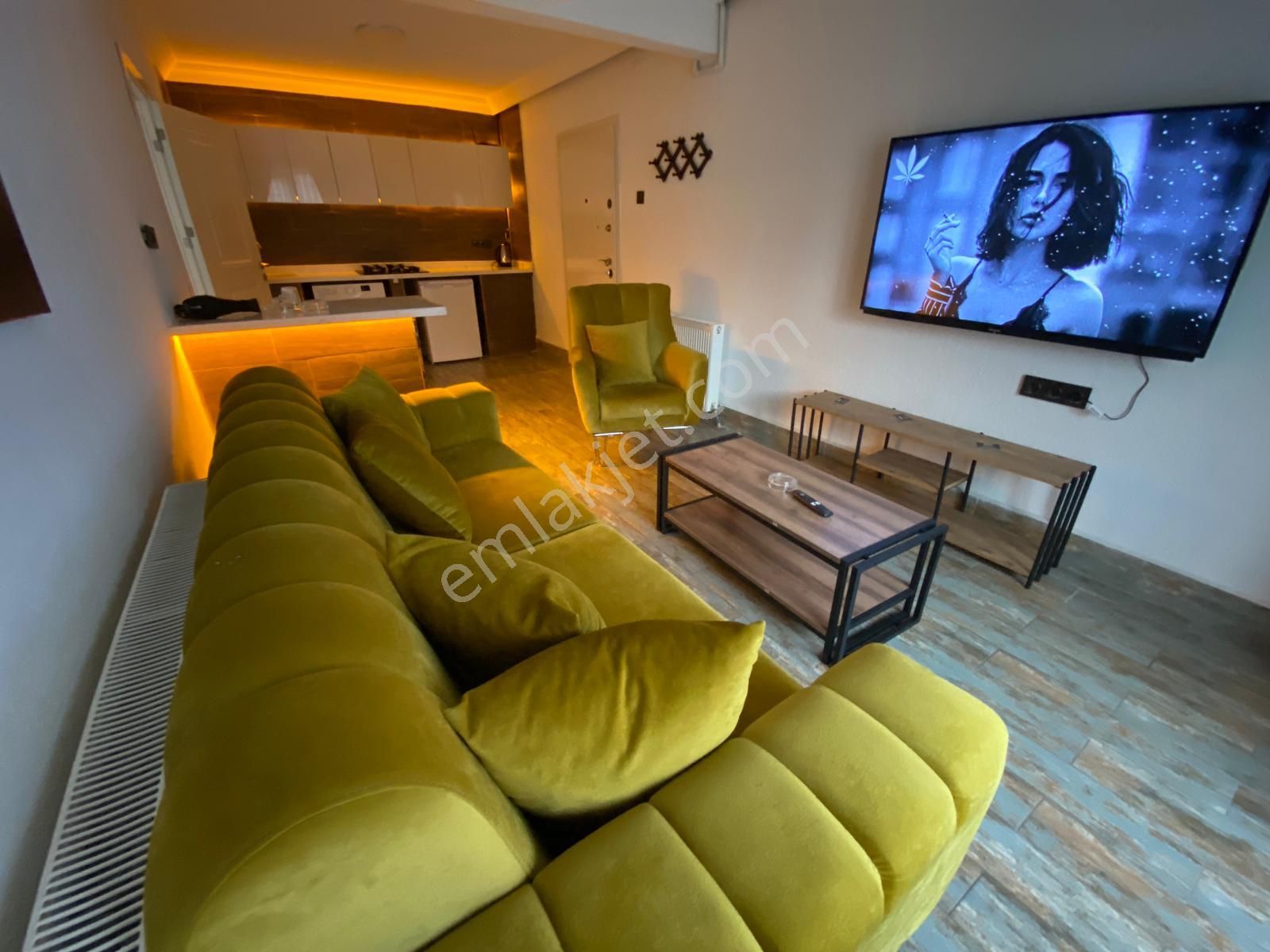 Çankaya Esat Lüks Küvetli Daireler 7/24 Resepsiyon Wifi + 165" Tv + Küvet - Görsel 14