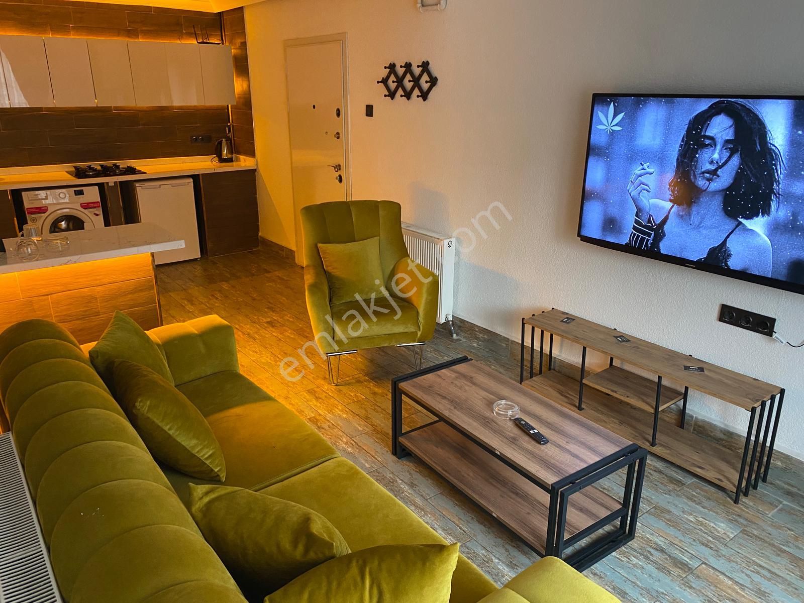 Çankaya Esat Lüks Küvetli Daireler 7/24 Resepsiyon Wifi + 165" Tv + Küvet - Görsel 11