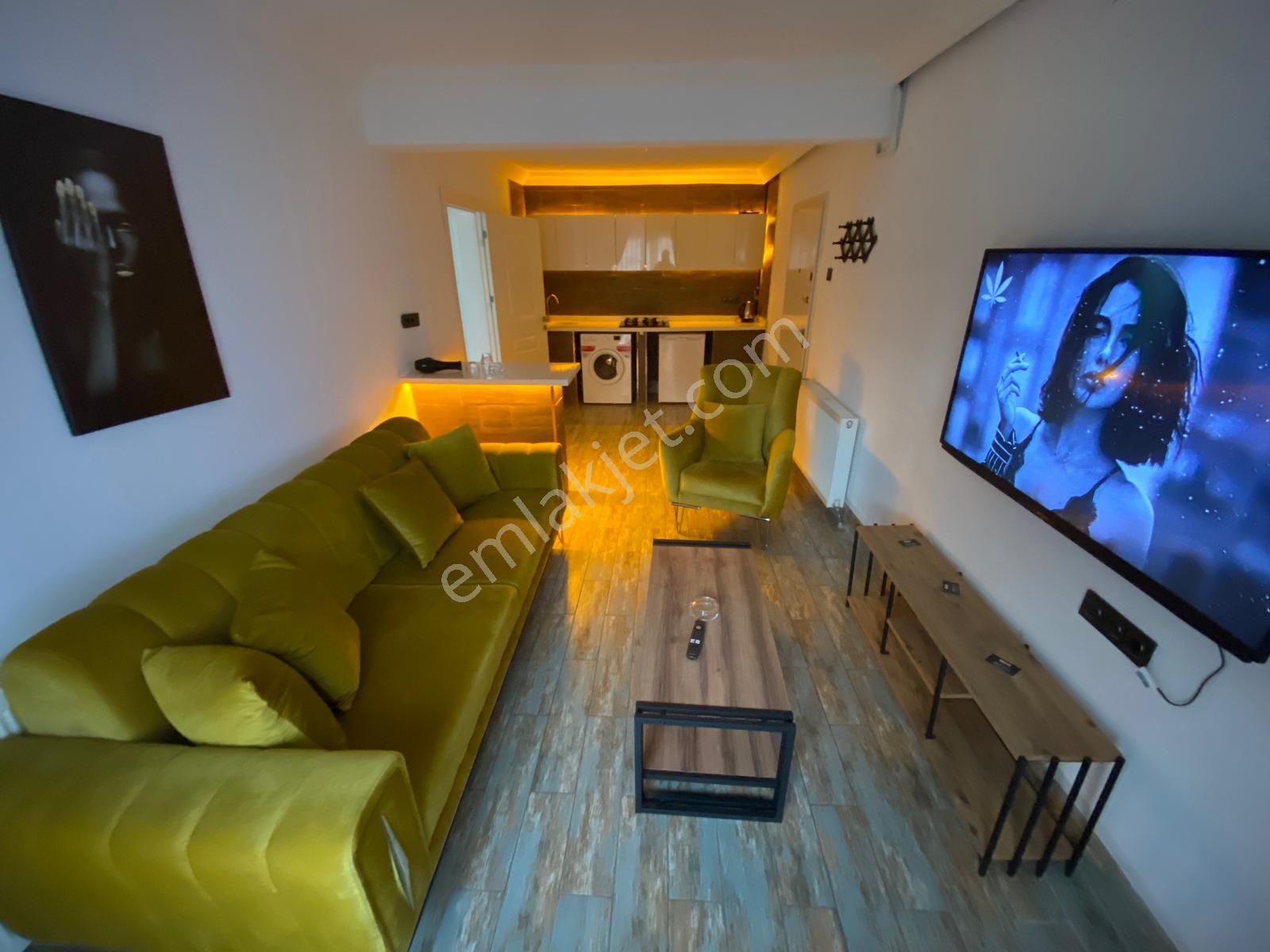 Çankaya Esat Lüks Küvetli Daireler 7/24 Resepsiyon Wifi + 165" Tv + Küvet - Görsel 15